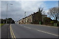 Row of houses at the bottom end of Nantgarw Road Caerphilly