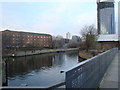 View of the Lea Navigation from Stratford High Street