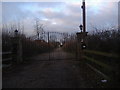 Entrance to house, Whitewebbs Lane