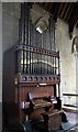 TF0638 : Organ in Osbournby church by J.Hannan-Briggs