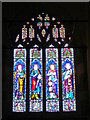 ST9929 : Stained glass window, St George's Church by Maigheach-gheal