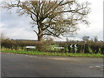 TQ3850 : Junction on Broadham Green Road by Alex McGregor