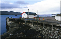NM6744 : West Pier, Lochaline by Peter Bond