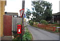 Postbox, Burrows Lane