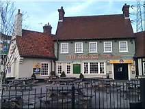 TQ4674 : The George Staples pub at Blackfen by David Martin