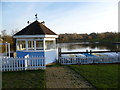 The lake in Swanley Park