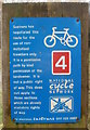 Non-motorised travellers only, National Cycle Network, Machen