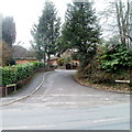 Northern end of White Hart Drive, Machen