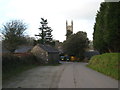 The road into Lanlivery from the south