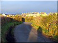 Approaching St. Just on the road from Carn Gloose