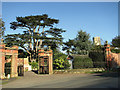 Original entrance gates to Easton Manor house, Easton