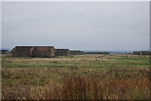 TQ7279 : Derelict munition factory buildings, Cliffe Marshes by N Chadwick