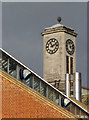 TQ2080 : Acton Town Hall clock tower by Alan Murray-Rust