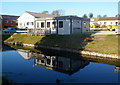 Canalside edge of Jay Bee premises, Ebley