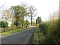 Lane past Redhouse Farm