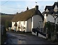 Thatched cottages, Bondleigh