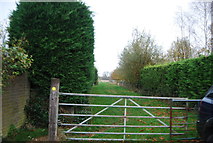 TR1365 : Gate on the footpath at the end of The Drive by N Chadwick