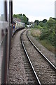 Charter train approaches Acton Wells Junction