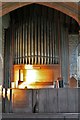 SK8858 : Organ in St Peter's church, Norton Disney by J.Hannan-Briggs