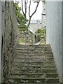 HU4741 : Pirate Lane, Lerwick (Steps) by Rob Farrow