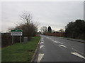 Entering Packington on Ashby Road