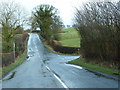 Road to Clitheroe north of Carr Side Farm