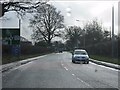 A537 approaching Chelford roundabout