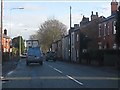 Terraced houses alongside the A537, Broken Cross