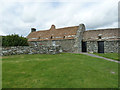 HU3914 : Shetland Crofthouse museum - croft and byre by Rob Farrow