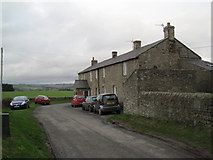 NY8663 : Former Farm Cottages at Elrington by Les Hull