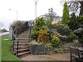 The steps up to the Ivy House car park