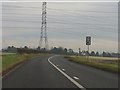 A multiplicity of power lines near Trescott