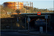TQ2749 : Railway Bridge, Redhill, Surrey by Peter Trimming