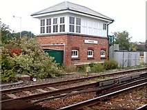 SY9288 : Signal box, Wareham by Kenneth  Allen