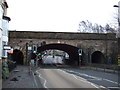 Railway bridge over Bower Road