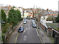 View from Parkland Walk, looking north