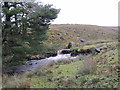NY7975 : Small Waterfall, Middle Burn, Stonehaugh by Les Hull