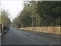 A41 running straight in Staffordshire