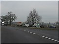 Southbound layby on the A41