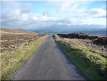SO2610 : Mountain road at Cefn y Galchen on The Blorenge by Jeremy Bolwell