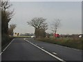 Sharp bend on the A41