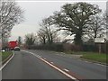 A41 at the turning for Colehurst and Sutton