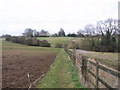 Field-edge path from opposite the school to Nash