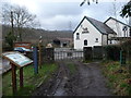 Start of the Waterfalls Walk route at Pontneddfechan