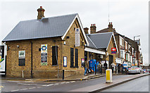 TQ3092 : Palmers Green Station by Martin Addison