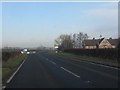 A49 at The Cholmondeley Arms crossroads