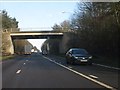 Utkinton Road overbridge, A49 Tarporley bypass