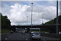 NS5564 : A761 overbridge, M8 by N Chadwick