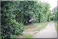 Path to Claydon off The Slade