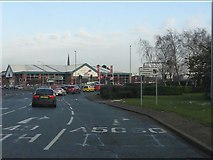SJ6087 : A49 roundabout, Warrington Town Centre by Peter Whatley